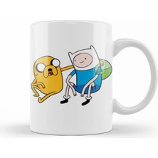 Dekado Adventure Time Kupa Bardak Porselen