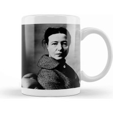 Dekado Simone De Beauvoir 01 Kupa Bardak Porselen