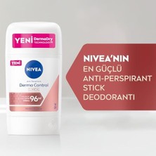 Defne Store Kadın Stick Deodorant Derma Control Clinical 50 Ml, C Vitamini ile Koltuk Altı Kararma Karşıtı, 96 Saat Anti-Perspirant Koruma