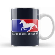 Dekado Major League Unicorns Baseball Mix Kupa Bardak Porselen