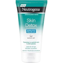 Defne Store – Arındırıcı Skin Detox Peeling (150 ml Tüp) – Glikolik Asit Içeren, Tüm Cilt Tipleri Için Temizleme Jeli – Toksinlere ve Kirlilik Kalıntılarına Karşı, Işıltılı Bir Cilt Görünümü Için