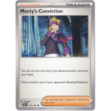 Morty's Conviction 155/162 - Temporal Forces - Pokemon Kartı (Mint)