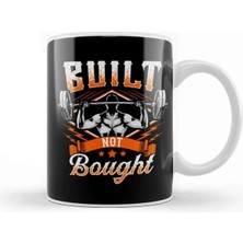 Dekado Built Not Bought Weightlifting Barbell Gym Workout Kupa Bardak Porselen