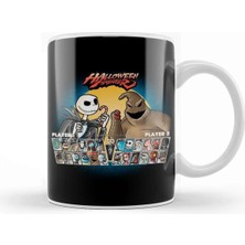 Dekado Halloween Fighter Kupa Bardak Porselen