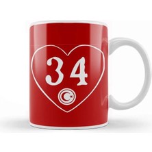 Dekado 34 Istanbul Kupa Bardak Porselen