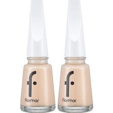 Defne Store Klasik Parlak Bitişli Yüksek Pigmentli Oje Nail Enamel 246 Cream Silk New (2 Paketi)