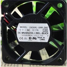 Nmb-Mat 2406KL-04W-B40-L0B ,60X15MM 12VDC 18-Cfm 2-Kablo Fan