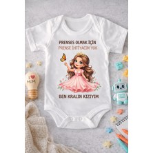 Eydu Baby Organik %100 Pamuk I Love Grandma And Grandpa Dede Yazılı Bebek Body Badi Çıtçıtlı Zıbın 5808