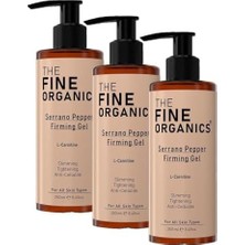 Defne Store Serrano Biberi Özlü Sıkılaştırıcı Bölgesel Incelme Selülit ve Çatlak Karşıtı Soğuk Lipoliz Jel 250ML (3 Paketi)