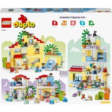 Defne Store ® Kasabası 3’ü 1 Arada Aile Evi 10994 Oyuncak Yapım Seti (218 Parça)