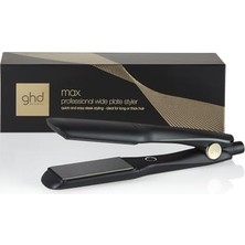 Defne Store Ghd Max Geniş Plakalı Saç Düzleştirici ve Şekillendirici, Siyah