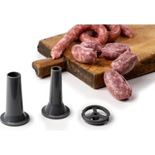 Defne Store Ariete Mutfak Şefi ile Uyumlu Kıyma, Sosis ve Makarna Yapma Aparat Seti 4079/00 - Yoğurma Makinesi Aksesuarı, Stand Mikser Aparatı (1589 Mutfak Şefi ile Uygun)
