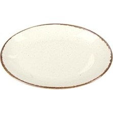 Defne Store 04ALM001574 Seasons Kayık Tabak, Porselen