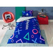 Defne Store Playstation Tek Kişilik Pamuk Nevresim Takımı