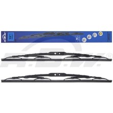 Ölmez Oto Yedek Parça Silecek Süpürgesi Metal Tip Üniversal Fıat 50NC & Isuzu 18 Inch 450 mm  X2