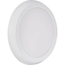 Teletek 22W 4000K Ilık Beyaz Işık LED Glob Pır Hareket Sensörlü Beyaz Armatür Ip 20 2000LM
