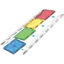 Frefly Store Magna Tiles Rail Racer Ray Paketi 8 Parça