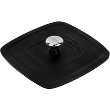 Defne Store Lava Döküm Grill Pres Kare Ölçü 21 x 21 cm