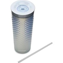 Defne Store Autoclose Tumbler 590 Ml, Şeffaf