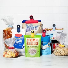 Defne Store Oxo Toplama Torbası Klipsi, 8 Parçalı Set, Çeşitli