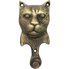 Galata Bronz Kedi Yüz Kapı Zili, Antik