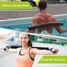 Defne Store Aqua 6 Parçalı Su Fitness Seti – Su Aerobik ve Diğer Havuz Egzersizleri Için Egzersiz Ekipmanı – Su Yüzme Kemeri, Direnç Eldivenleri ve Dambıl Dahil