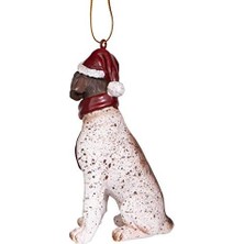 Defne Store Christmas Ornaments - Xmas Pointer Yazlık Köpek Süsü