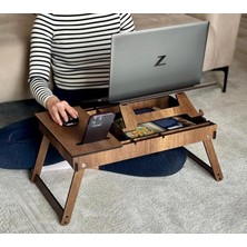 Defne Store - BT201 Katlanır Ayaklı Laptop Çalışma Sehpası