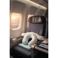 Miniso Sanrio Lisanslı Cinnamoroll Hafızalı Köpük Boyun Yastığı 25 cm – Ortopedik