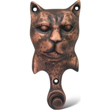 Galata Bronz Kedi Yüz Kapı Zili, Bakır