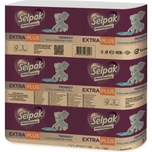 Defne Store Selpak Professional Z Katlı Plus Dispenser Havlu, 200 Yaprak
