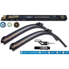 Ölmez Oto Yedek Parça Silecek Süpürgesi X5 E70 (11-13) X6 E72 (09-11) / V60 Iı (18-) Muz Tipi 24"+20" 600MM+500MM