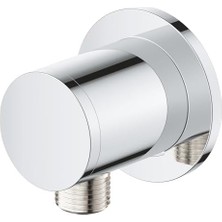 Defne Store El Duşu Çıkışı, Duş Hortumları ile Uyumlu 1 ve 2″ Çıkış Ucu, Duş Başlığı Çıkışı, Krom, 26963001