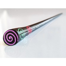 Moncuk Design Renkli Spiral Desenli Kokonat Saç Topuz Çubuğu