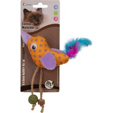 Eastland Matatabi ve Catnipli Peluş Kuş Kedi Oyuncağı 12CM