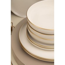 Defne Store Porselen 16 Parça 4 Kişilik Yemek Takımı