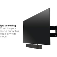 Defne Store Vogels Sound 3550 Evrensel Soundbar Tutucu | Soundbar 500/700, Sonos Arc/beam/playbar,, Lg ve Için De Uygundur | Vesa 100 Ila 600 Için Tutucu | Maks. Ağırlık 6,5 kg