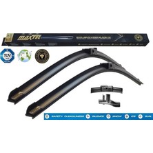 Ölmez Oto Yedek Parça Silecek Süpürgesi X5 E70 (06-11) X6 E71-E72 (08-14) Muz Tipi 24"+20" 600MM+500MM