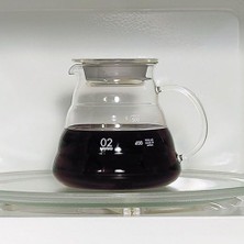 Defne Store V60 02 Cam Kahve Servis Sürahisi (600 Ml)
