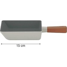 Defne Store Fika Alüminyum Döküm Omlet Tava Gri 15CM D-NEOG115