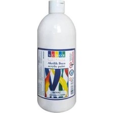  südor akrilik boya 500 ml. beyaz sd-1009-13