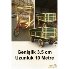 Opersan 3.5 cm x 10 Metre Sarı Reflektif Bant-Römork Reflektifi-Çekçek Reflektifi