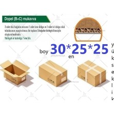 Jokey Ambalaj 30X25X25 (T.s.S.s.T) Gramajlı Çift Oluklu 6.desi Mini Boy E-Ticaret ve Taşınma Kolisi (5ADET)