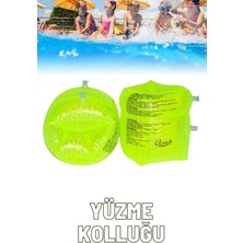 Empressco Buradanaldım Parlak Lens Desenli Yeşil Her Yaşa Uygun Yürüyen Kolluk, Deniz Havuz Için Şişme Yüzme Kolluk, Tatil - Fiyatı, Yorumları
