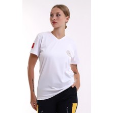 Bilenn Tekstil Paramedik Dry Touch Unisex Kısa Kol Tshirt - Beyaz