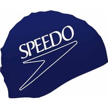Speedo Speedo Prnt Bıofuse Cap Au Unısex Lacivert Yüzücü Bonesi