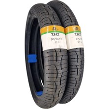 TDT Tyres 90/90-17 ve 275-17 (Tubeless - Dubleks) Jet Lastik Takımı