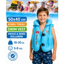 Empressco Lrs Store A+ 5-8 Yaş Çocuk Şişme Can Yeleği 50X40 cm Yüksek Kalite Havuz Deniz Yüzme Yelek 18-30 kg Taşıma - Fiyatı, Yorumları