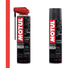 Motul C2 C1 Zincir Yağı Zincir Temizleme Spreyi 400 ml Chain Lube Road