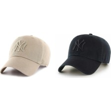 Moda Nokta Ny Newyork Model 2'li Şapka